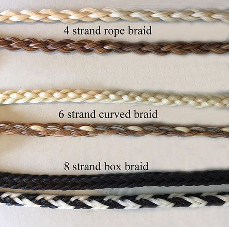 Horse Jewelry Diy, Horse Hair Hat Band, Rawhide Braiding, Horse Hair Braiding, Horse Braiding, Hair Keepsake, Horse Hair Bracelet, Nottingham Uk, Hair Projects