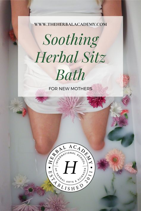 Herbal Sitz Bath Recipe, Sitz Bath Postpartum, Witchy Herbs, Diy Postpartum, Labor Doula, Skin Recipes, Bath Diy, Body Care Recipes, Sitz Bath