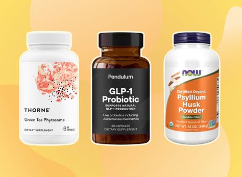 10 Best Supplements for Weight Loss, According to a Dietitian Loss Weight Supplement, Best Fiber Supplement, Probiotic Drinks, Better Diet, Best Probiotic, Fiber Supplements, Lose 10 Pounds, Fiber Foods, Best Supplements