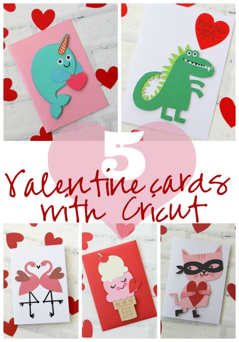 Cards With Cricut, Valentines Day Cards Handmade, Valentine Cards Handmade, Ginger Snap, Valentine Projects, Cricut Cards, Classroom Valentine, Valentine's Day Cards, Handmade Kids