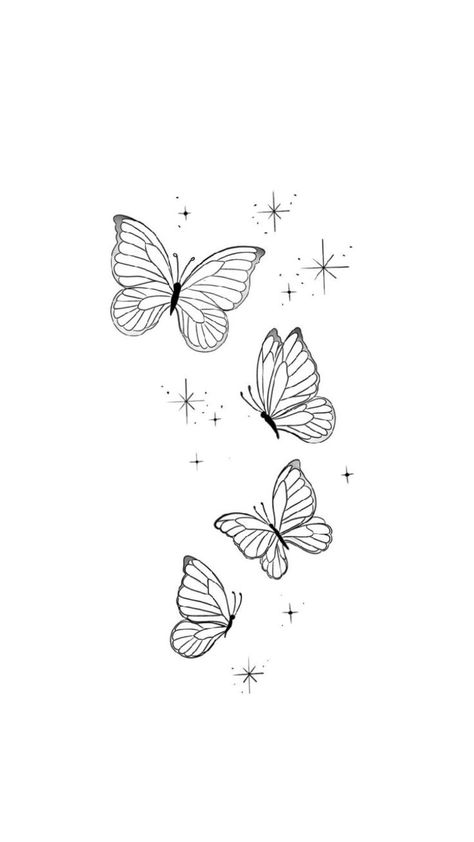 outline Butterfly Outline, Spine Tattoo, Forearm Tattoos, Butterfly Art, Butterfly Tattoo, Tattoos And Piercings, Body Art, Piercings, Tattoos