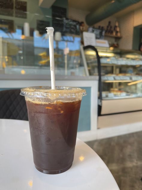 Korean Iced Americano, Ice Americano Coffee Aesthetic, Iced Americano Aesthetic, Americano Coffee Aesthetic, Americano Aesthetic, Air Port, Iced Americano, Americano Coffee, Ice Coffee