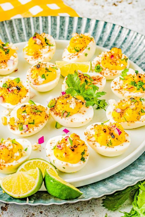 Corn Jalapeno, Grilled Mexican Street Corn, Eggs Deviled, Avocado Deviled Eggs, Deviled Eggs Easy, Perfect Hard Boiled Eggs, Macaroni Salad Recipe, Mexican Street Corn, Street Corn