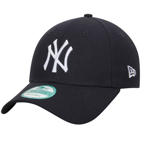 * Men's New York Yankees New Era Navy League 9FORTY Adjustable Hat, $19.99 Ny Yankees Hat, Celebrity Style Men, Yankee Hat, Swag Hats, New York Yankee Hat, Yankees Cap, Yankees Hat, New Era Snapback, New York Yankees Baseball