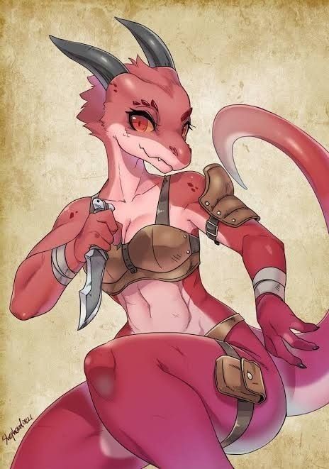 Female Kobold Art, Kobold Dnd Female, Lizard Girl, Dungeons And Dragons Memes, Female Dragon, Dragon Art, Funny Art, Fantasy Character Design, Character Concept