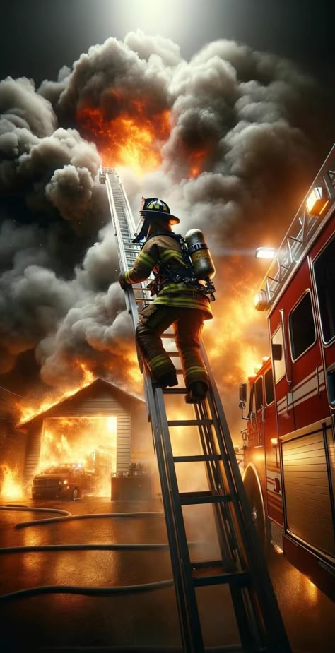 Fire Fighter Wallpaper, Firefighter Wallpaper Iphone, Fireman Wallpaper, Fire Fighter Aesthetic, Fire Fighter Art, Firefighter Skeleton, Firefighter Wallpaper, Firefighter Aesthetic, Firemen Pictures