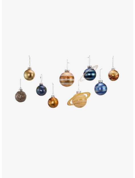 Noble Gems Planet Solar System Ornament Set Planet Solar System, London Night, Science Themes, Our Solar System, Tinker Bell, Womens T Shirt, Ornament Set, Solar System, Home Decor Accessories