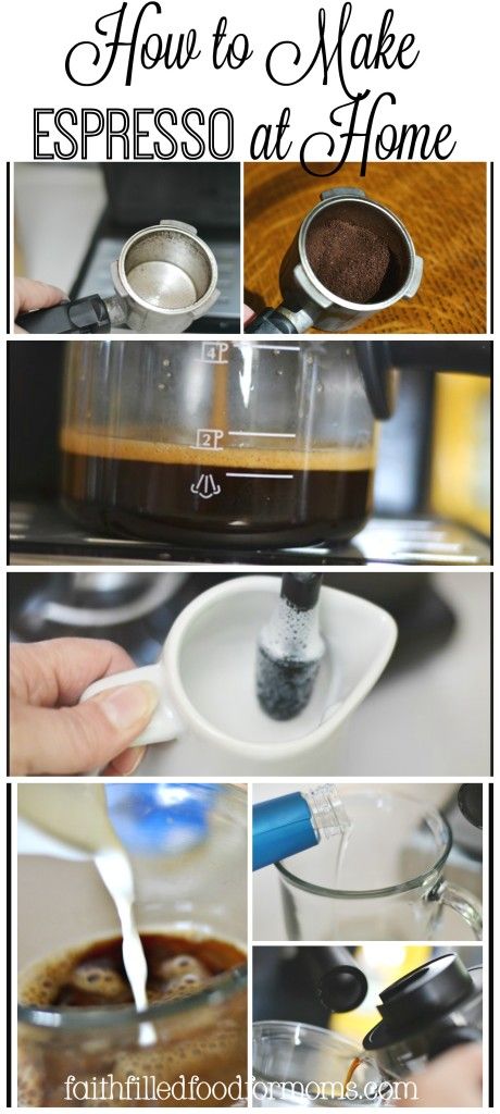 HOW TO MAKE ESPRESSO AT HOME AND ENJOY HOMEMADE GOURMET COFFEE DRINKS Make Espresso At Home, Fun Coffee Drinks, Homemade Coffee Drinks, Espresso Brownies, Homemade Gourmet, Make Your Own Coffee, Espresso At Home, Best Espresso Machine, Coffee Bean Grinder