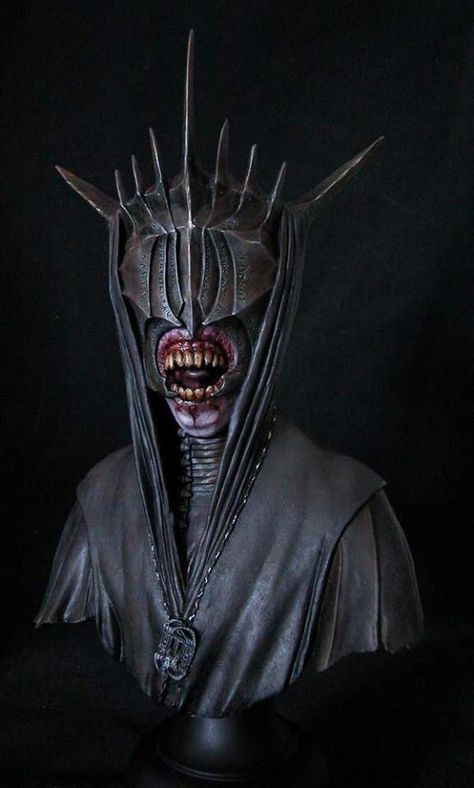 Mouth Of Sauron, The Lord Of Rings, Lotr Tattoo, Lord Of The Rings Tattoo, Rings Tattoo, Middle Earth Art, Lotr Art, Scary Halloween Costumes, Lord Of The Ring