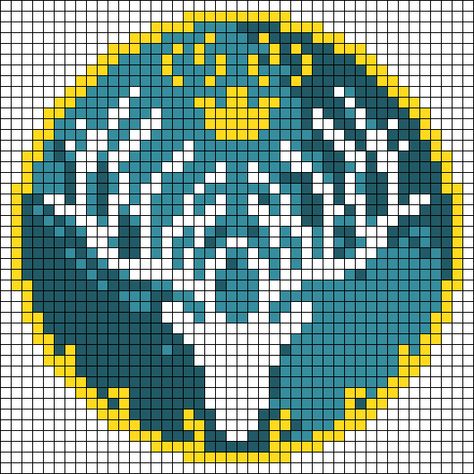 Alpha pattern #79131 | BraceletBook Acotar Pixel Art, Throne Of Glass Crochet, Viking Designs Pattern, Bookish Crochet, Pokemon Blanket, Pixel Life, Bracelet Book, Pixel Crochet, Pixel Art Grid