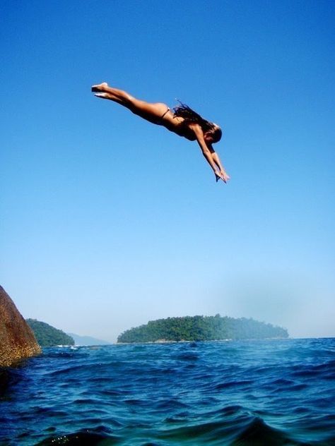 diving into adventure Cliff Diving, Fear Of Flying, Fear Of The Unknown, Camping Fun, Endless Summer, Outdoor Fun, New Yorker, Beach Life, Summer Beach