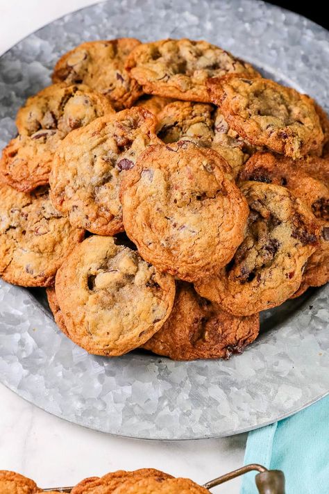 Bacon Chocolate Chip Cookies Bacon Fat Chocolate Chip Cookies, Bacon Chocolate Chip Cookies Recipe, Bacon Grease Chocolate Chip Cookies, Bacon Chocolate Chip Cookies, Bacon Chocolate, Recipe Web, Chocolate Bacon, Easy Bacon, Chocolate Chip Cookies Recipe