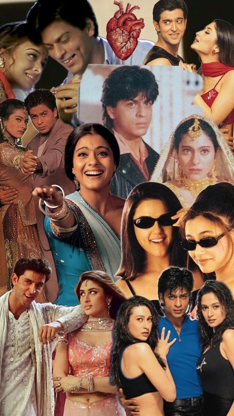 #srk #bollywood #oldbollywood #90s Bollywood 90s Aesthetic, 90s Indian Aesthetic, Y2k Bollywood, Srk 90s, Bollywood 90s, 90s Bollywood Songs, Chammak Challo, Bollywood Wallpaper, Bollywood Aesthetic