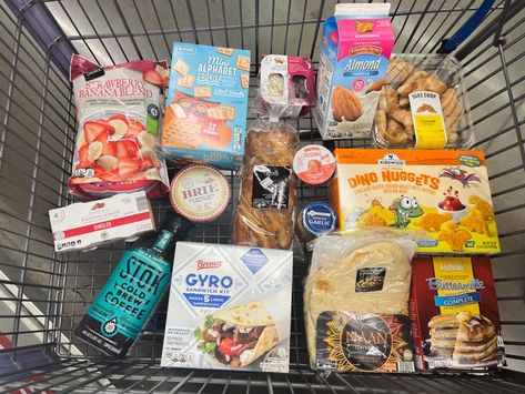 Cheap Meal Plans, Buttermilk Pancake Mix, Aldi Meal Plan, Aldi Recipes, Alphabet Cookies, Almond Chicken, Mini Croissants, Cold Sandwiches, Cranberry Almond