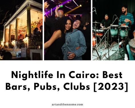 In the past, almost all of Cairo's nightlife was centered on the island of Zamalek. While it's still a major hub for nightlife, bars and clubs are now opening up all over the city. We're going to show you a few of our top choices for enjoying Cairo's local nightlife scene. Cairo Nightlife, Dance Clubs, Bars And Clubs, Best Bars, Jazz Club, Cool Bars, Lets Go, Cairo, Middle Eastern