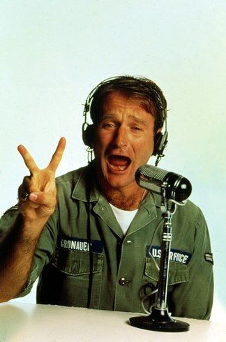 Good Morning, Vietnam, 1987. | Robin Williams: A Life In Pictures Robin Williams Movies, Robin Williams Quotes, John Ritter, Good Morning Vietnam, Life In Pictures, Robert Williams, Stand Up Comedians, Robin Williams, Stand Up Comedy