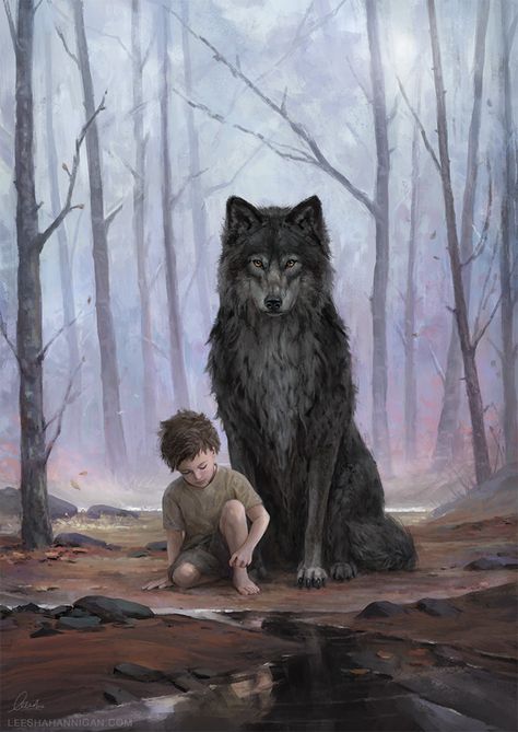 Lup Singuratic, Wolf Artwork, Fantasy Wolf, Concept Art World, Wolf Spirit Animal, Werewolf Art, Wolf Pictures, Anime Wolf, Wolf Art