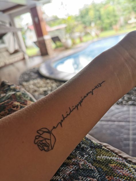 #tattoo #minimalist Philippians 1:6 Tattoo, Philippians 1:3 Tattoo, Tattoo Phillipians 4:13, Phillipines 4:13 Tattoos, Phillipians 4 13 Tattoo Design, Phillipians 4:6-7 Tattoo, Philippians 4:6-7 Tattoo, Philippians 4 13 Tattoo Women, Philipians4:13 Tattoo