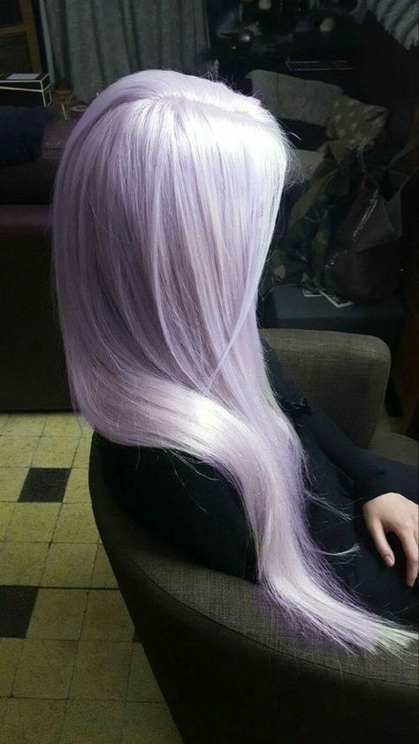 Lavender Hair Colors, Light Purple Hair, Korean Hair Color, Temporary Hair Dye, Semi Permanent Hair Dye, Lilac Hair, Dyed Hair Inspiration, Hair Color Pastel, Lavender Hair