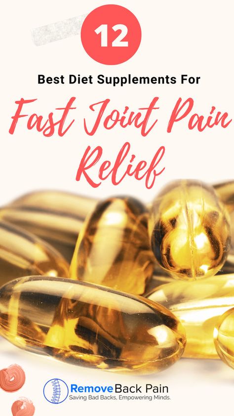 These are the 12+ best Diet Supplements for Joint Pain Relief with Natural herbs and super healthy ingredients to improve joint mobility, muscle recovery, and so much more. Best Supplements For Joints, Supplements For Joints, Femoral Nerve, Joints Pain Remedy, Spinal Health, Back Health, Nerve Health, Musculoskeletal Pain, Pinched Nerve