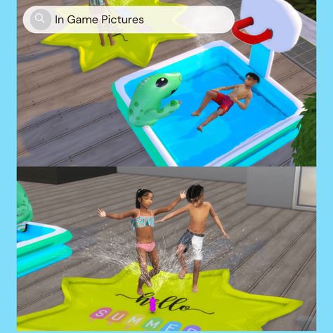 Summer Fun Pack ☀ - The Sims 4 Catalog Cecesims Xo, Sims Folder, Cute Sims, Sims 4 Packs, Sims 4 Male Clothes, Sims Baby, Sims 4 Family, Sims 4 Cc Kids Clothing, Sims 4 Male