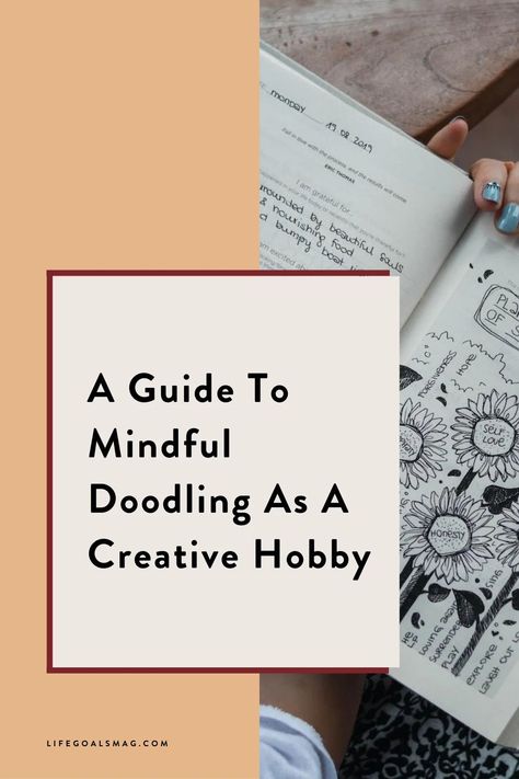 Wanting to dive into a new hobby? Try mindful doodling, the best self-care mindfulness practice you can do in 2021 while staying home. Healing Doodles, Mindfulness Doodles, Art Hobby Aesthetic, Doodle Drawings Aesthetic, Meditative Doodling, Mindful Doodles, Meditating Art, Mindful Doodling, Best Doodles