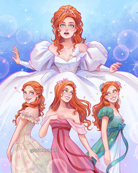 Giselle From Enchanted, Luz Tapia Art, Disney Cute, Disney Enchanted, Disney Princess Drawings, Disney Artwork, Pinturas Disney, Disney Princess Art, Princess Art