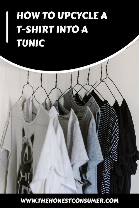 t-shirts to be upcycled into tunics Refashion Tshirts Diy, Wearable Art Clothing Diy, Reconstructed Clothing Diy, How To Rework Clothes, Upcycle Winter Clothes, Boho Upcycled Clothing, Upcycle Clothes Diy Refashioning Trash To Couture, Old Clothes Diy Upcycling Ideas, Upcycle Tshirt Ideas