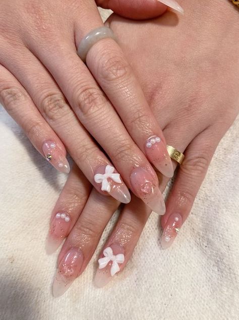 #nailswithbows #nailswithbowsandpearls #nailswithbowsonthem #nailswithbowsrhinestones #nailswithbowsacrylic #nailswithbowson #nailswithbowskorean #nailswithbowspink #nailswithbowsaesthetic #nailswithbowsblack #nailswithbowsandgems #nailswithbowsandflowers Acrylic Nails With Bows, Bows On Nails, Korean Blush, Pearls Nails, Bows Nails, Nails With Bows, Nails With Pearls, Bows Aesthetic, Coquette Nails