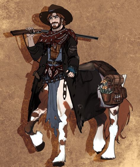 Dnd Cowboy, Fantasy Western, Weird West, Dnd Ideas, Dnd Art, Modern Fantasy, High Fantasy, Character Ideas, Dead Man