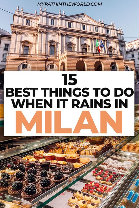 Things to do in Milan in winter when it rains: How to escape the rain in Milan in the winter Milano Winter, Milan Winter Aesthetic, Things To See In Milan, Milan In Winter, Rain In Italy, Italy Rain Aesthetic, Italy Travel Outfit, Milan Travel, Winter Travel Destinations