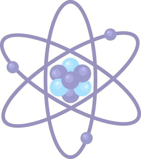 Atomic structure modern semi flat color vector object. Agglomeration of molecules. Full sized item on white. Chemistry simple cartoon style illustration for web graphic design and animation Chemistry Cartoon, Atoms And Molecules, Atom Illustration, Atoms Illustration, Struktur Atom, Atoms And Molecules For Kids, Atoms Molecules Elements Compounds, Atomic Structure, Simple Cartoon