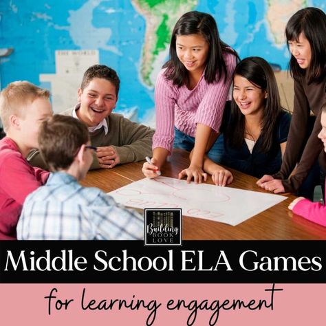 5 Middle School ELA Game Ideas - Building Book Love Ela Games, Double Dare, Lie Detector, Writing Topics, Ela Teacher, Make A Game, Guessing Games, Speaking Skills, Game Ideas