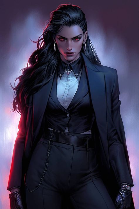 Villain Female Character Design, Hitwoman Art, 1920s Character Art, Business Woman Character Design, Mafia Woman Art, Female Mobster, Female Mob Boss, Mistresses Alpha Female Art, Mafia Queen Aesthetic