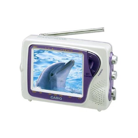 Y2K Aesthetic Institute on Instagram: “Casio SY-4000WE Portable LCD TV (2002) . . . #y2k #y2kaesthetic #casio #portabletv #television #lcd #blobject #futuristic #portable #tv…” Tv Png Aesthetic, Y2k Dolphin, Tv Png, Y2k Tech, Y2k Png, Y2k Aesthetic Institute, Silver Eyeshadow, Y2k Phone, Portable Tv