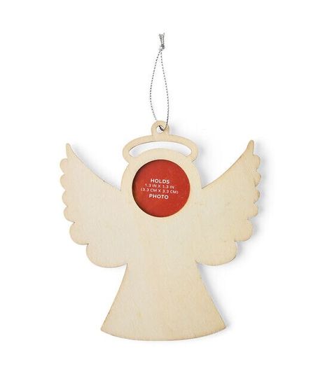 5" Christmas Unfinished Wood Angel Frame Ornament by Place & Time | JOANN Frame Ornament, Wood Angel, Ornament Frame, Christmas Keepsakes, Silent Night, Keepsake Ornaments, Joanns Fabric And Crafts, Unfinished Wood, Wood Design