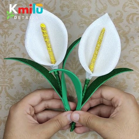 Foam Diy, Calla Lilies, Calla Lily, Lily