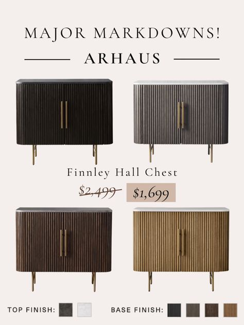 Arhaus Finnley Hall Chest on major sale!! Available in 4 base finishes and 2 top finishes to match any interior. Save $800 while you can! ••• Arhaus furniture, sideboard, buffet cabinet, finnley sideboard, sideboard styling, Arhaus sale https://liketk.it/4scR7 Arhaus Finnley, Finnley Sideboard, Arhaus Merritt Cabinet, Arhaus Hattie Sideboard, Finley Sideboard Arhaus, Finnley Sideboard Arhaus, Arhaus Iron Bar Cabinet, Hall Chest, 36" Navy Blue Entry Cabinet