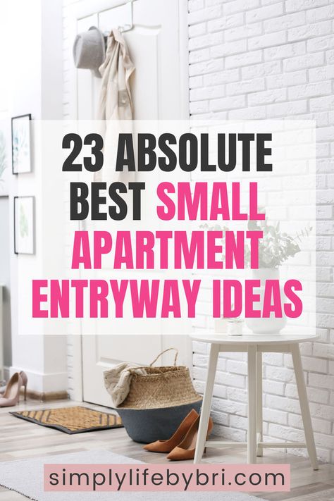 small apartment entryway ideas Apartment No Entryway Ideas, Entryway Studio Apartment, Small Corridor Ideas Apartments, Apartment Entry Ideas, Apartment Doorway Entrance, Apartment Entry Way Ideas, Small Apartment Entry, Tight Entryway Ideas, Small Entryway Ideas Apartment