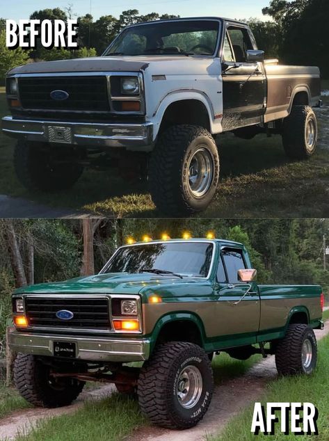 Bullnose Ford, Stepside Truck, Truck Aesthetic, Ford Obs, Ford Diesel, Ford Trucks F150, Ford F Series, Truck Stuff, Classic Pickup Trucks