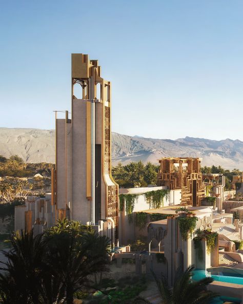 Elanan: NEOM’s Tranquil Oasis of Wellness Amidst Nature’s Splendor Neom Saudi Arabia, Sun Garden, Wellness Retreat, Sustainable Tourism, Taking Shape, Spring Nature, Private Dining, Contemporary Aesthetic, Saudi Arabia