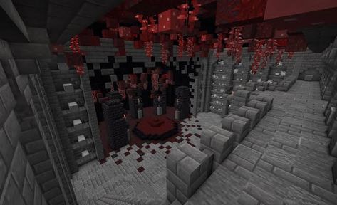 Gothic Interior Minecraft, Minecraft Gothic House Interior, Minecraft Gothic Decoration, Vampire House Interior, Vampire Castle Minecraft, Minecraft Gothic Interior, Goth Minecraft, Minecraft Spooky Castle, Gothic Minecraft Builds