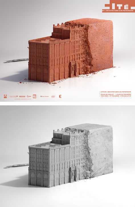 Architecture Advertising Design, Cement Ads, C4d Design, Architecture Museum, Social Media Images Design, Social Media Campaign Design, Architect Magazine, Real Estate Marketing Design, 광고 디자인