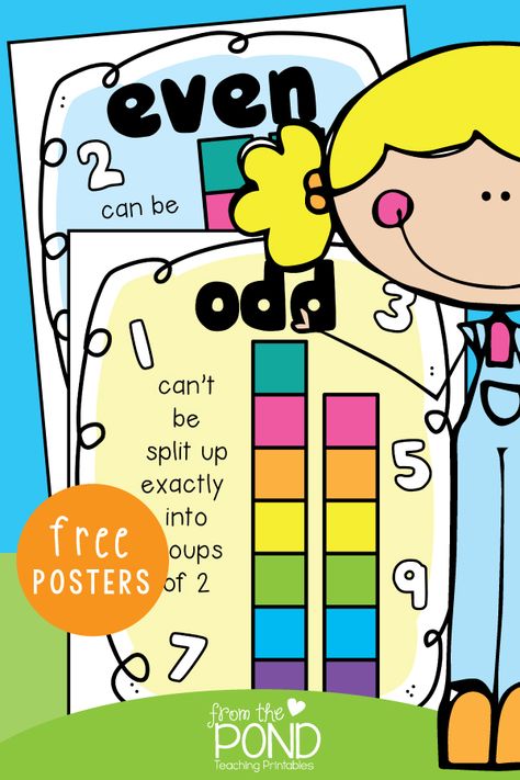 Odd And Even Anchor Chart 2nd Grade, Even And Odd Anchor Chart 2nd Grade, Odd And Even Anchor Chart, Odd And Even Activities, Odd And Even Numbers, Even Numbers, Teaching Printables, Sixth Grade Math, Math Charts