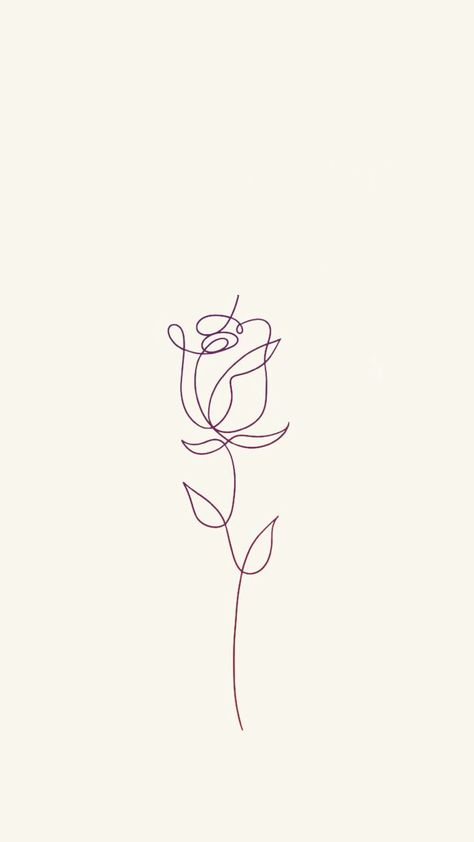 One Line Rose Tattoo Simple, Feminine Tattoo Ideas Delicate, Linear Rose Tattoo, Rose Fine Line Tattoo Design, Boho Rose Tattoo, Fine Line Rose Tattoo Design, Fineline Rose Tattoo Design, Fine Rose Tattoo, Fine Line Ankle Tattoos For Women