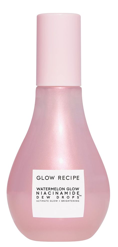 Glow Recipe Niacinamide, Watermelon Glow Niacinamide Dew Drops, Niacinamide Dew Drops, Glow Recipe Watermelon, Watermelon Glow, Face Brightening, Sephora Skin Care, Glow Recipe, Moringa Oil