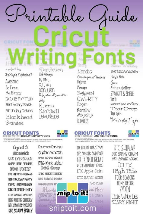 Get our printable PDF guides to every Cricut writing font! Cricut Writing Fonts, Cricut Writing, Letras Cool, Letters Tattoo, Letters Ideas, Alfabet Font, Font Bubble, Art Deco Font, Font Guide