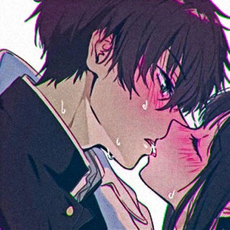 Shy Anime, Oreki Houtarou, Kiss Anime, Cute Couple Dp, Couple Dp, Hot Anime, Daily Drawing, Anime Love Couple, Diabolik Lovers