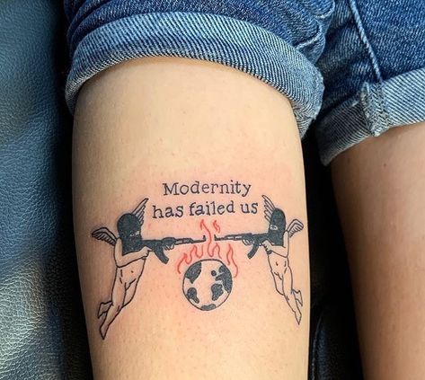 The 1975 Me, Cupid Tattoo, 3 Tattoo, Gaming Tattoo, So Creative, S Tattoo, Dope Tattoos, Art Appreciation, Minimalist Tattoo