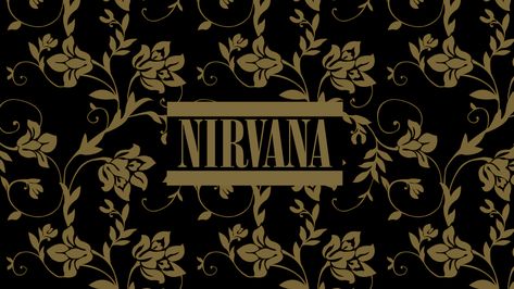 Nirvana Wallpaper by Razielthe9th on DeviantArt Nirvana Logo Wallpaper, Wallpaper Musik, Nirvana Wallpaper, Nirvana Logo, Desktop Wallpaper Macbook, Wallpaper Macbook, Laptop Wallpaper Desktop Wallpapers, Western Wallpaper Iphone, Computer Wallpaper Desktop Wallpapers